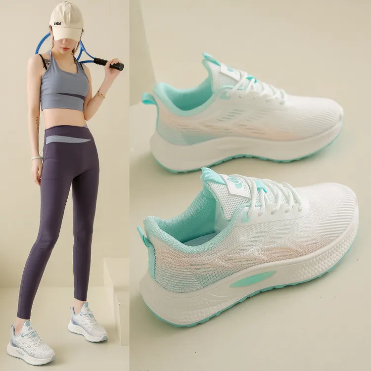 网红休闲鞋女2025新款爆款上档次高颜值时尚百搭软底舒适纺织鞋