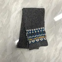 大米-2025年新款百搭针织复古围巾-768