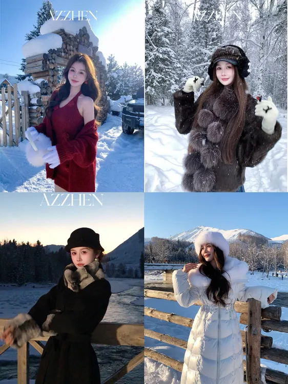 AZZHEN【心动旋律】法式重工烫钻拼接针织衫收腰气质打底AZ5PZT12