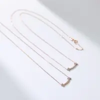 【举石臻选】TA0925-1204-8钻石项链18k（一件/多样性/长约40+5cm）Z