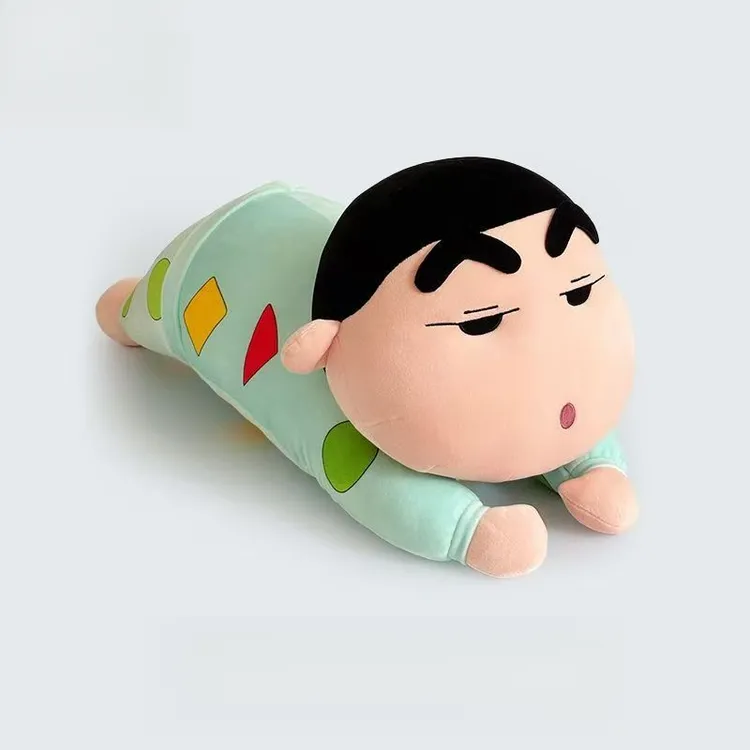 蜡笔小新玩偶长条抱枕儿童睡觉毛绒玩具公仔娃娃女生生日礼物F