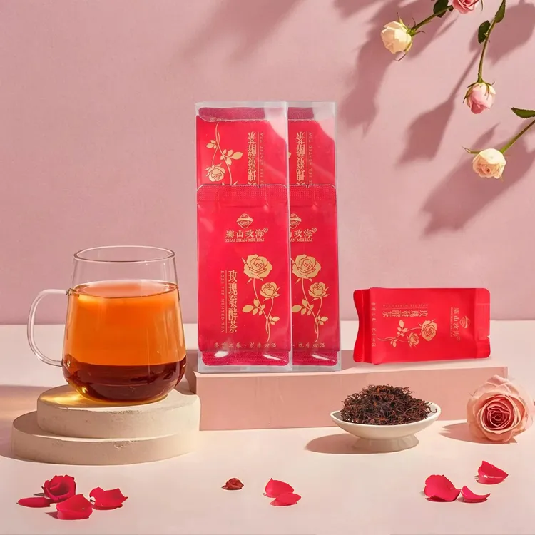 寨山玫海玫瑰发酵茶
