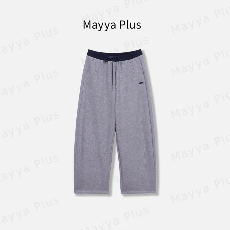 【过冬神裤】Mayya Plus麦芽定制气质显瘦毛茸茸直筒休闲裤32547313