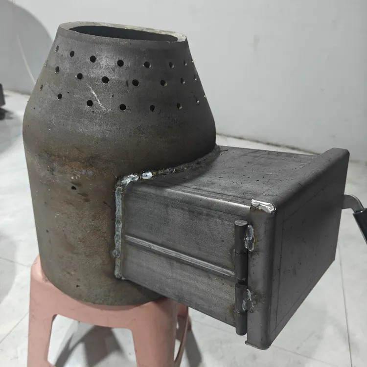 无烟气化炉柴火灶内胆碳钢材质10毫米厚气化柴火炉气化炉芯