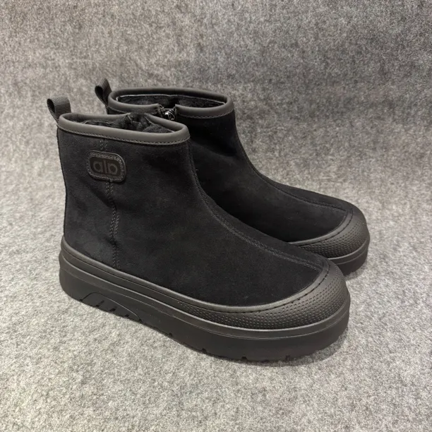 2515男款高帮加厚保暖羊毛鞋厚底百搭