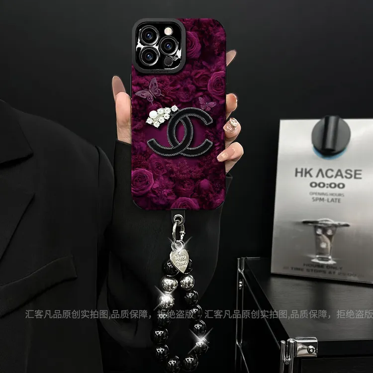 适用【苹果/oppo/华为/vivo/小米】瞳眼小羊皮蝴蝶红玫瑰防摔手机壳