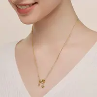 合金项链 幸韵星环项链女轻奢小众设计高级感时尚气质百搭锁骨链