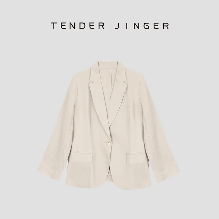 Tender Jinger通勤休闲西服外套+裤子T52TG30359