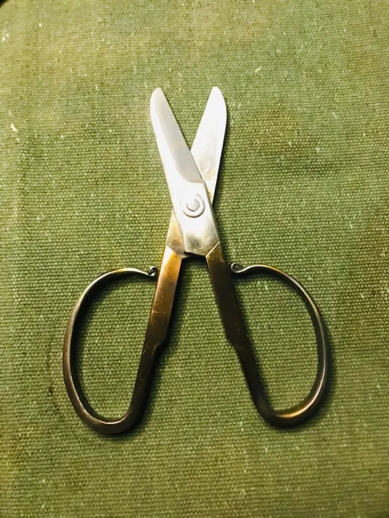 手工锻打锋钢材质大剪刀家用喝茶野钓户外游玩必备精品总长18公分