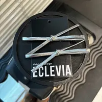 E4424 两只装银色皮质蝴蝶结一字夹鸭嘴夹甜酷侧边卡碎发刘海夹女