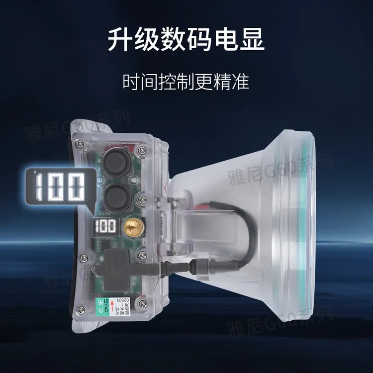 升级加强款潜水头灯强光远射防水超长续航户外适用