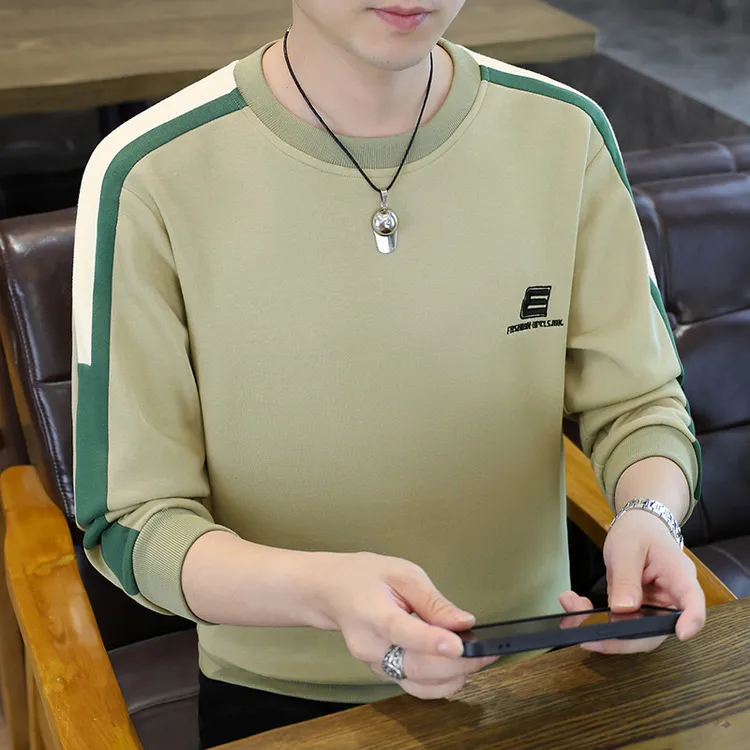新款秋季热推潮流男士圆领长袖卫衣经典款式持续有货品质优良风格