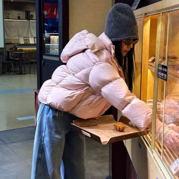 JIJIAN集简｜2025年新款冬季泡芙鹅绒服宽松保暖羽绒服