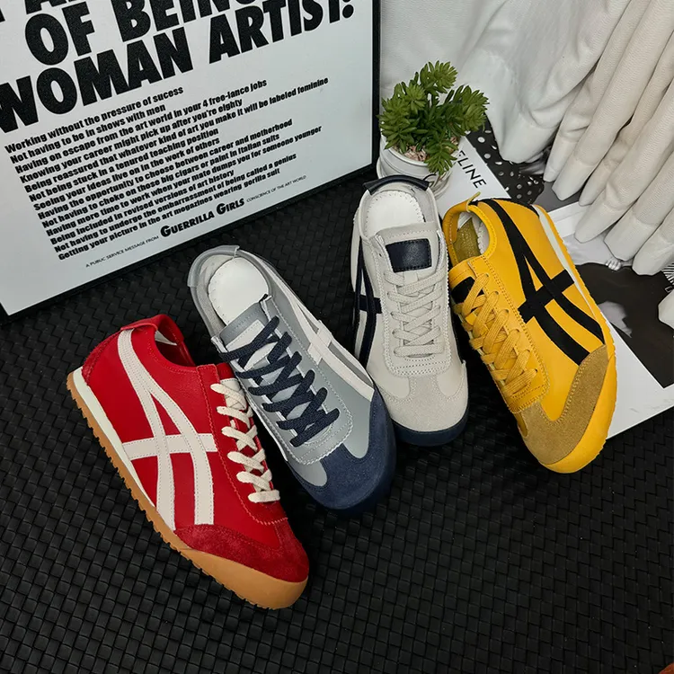 头层牛皮德训鞋2025新款四季百搭平底休闲女鞋运动真皮软面阿甘鞋