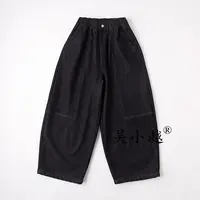 吴小越w1700男童加绒牛仔裤冬款痞帅男孩冬新款韩版潮童长裤