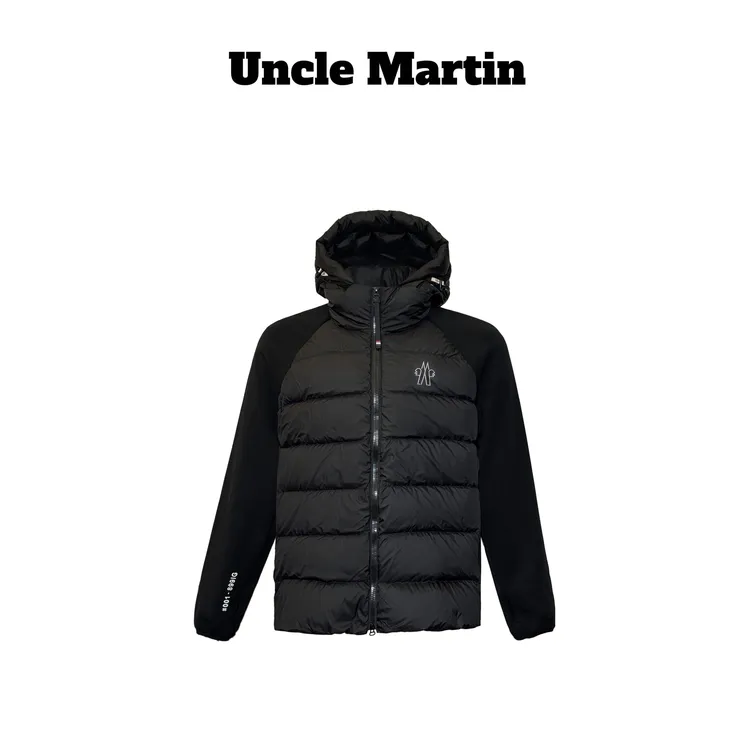 马丁叔叔 25AW秋冬连帽外套高级印花定制面料羽绒服 679