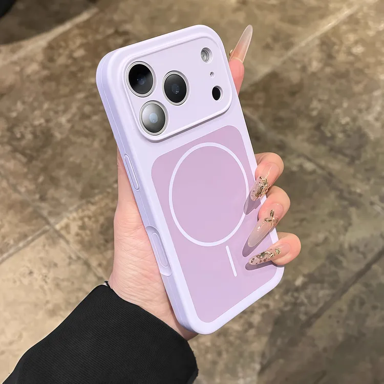 液态硅胶磁吸细圈适用苹果17ProMax手机壳全包防摔软糯肤感保护套