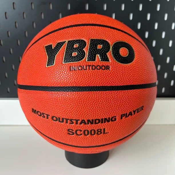 YBRO7号SC008L超纤吸湿发泡中胎耐磨防滑回弹干脆室内外通用篮球