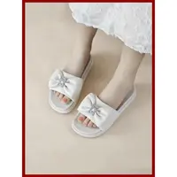 凉鞋女款1726新款蝴蝶钻扣软底百搭厚底一字拖鞋X