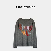 AJDE｜StrongWill涂鸦毛衣09秋冬穿搭