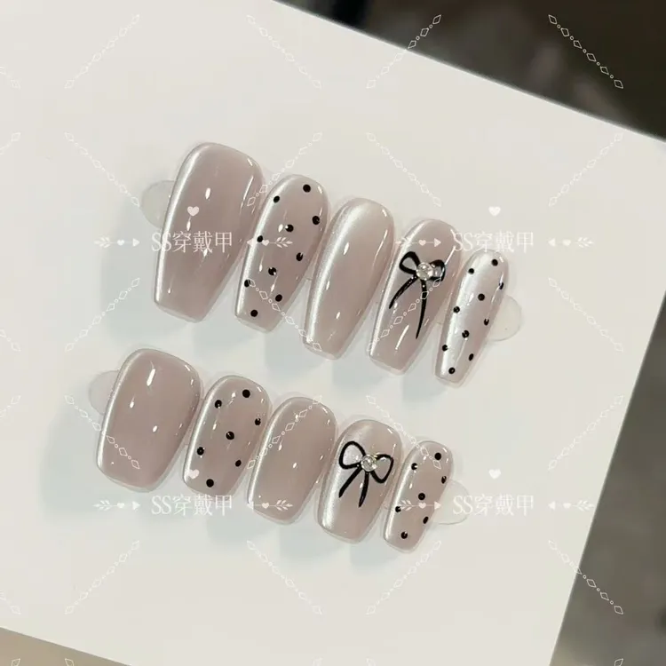 【蝶之恋舞】纯手工穿戴甲气质穿搭奢华款10片装