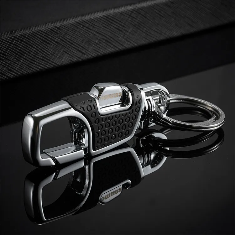 创意汽车钥匙扣男士腰挂钥匙扣挂件金属锁匙扣耐用摩托车钥匙链圈