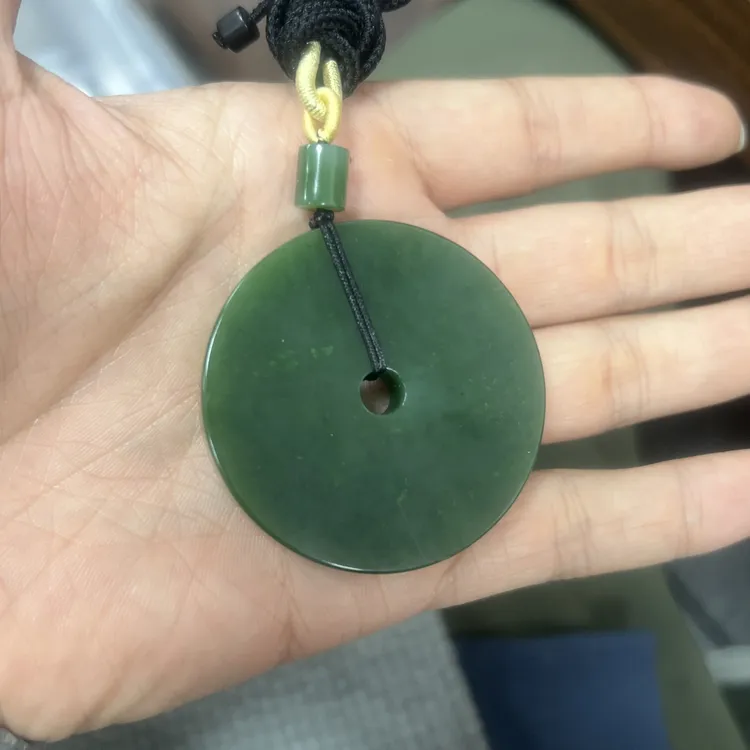 【付姐甄选】碧玉大平安扣