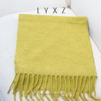 LYXZ x 大小与【银杏叶落】冬款时尚披肩百搭围脖舒适温暖围巾82012