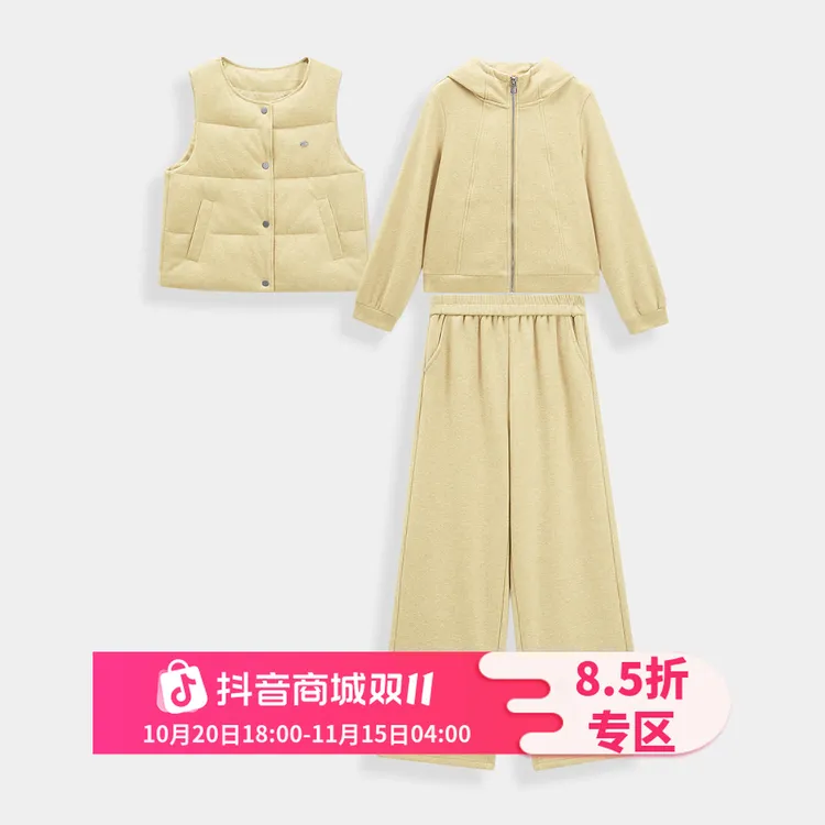 IEF/爱依服【小个子专属】2025秋冬新款韩版时尚休闲风上下套裤