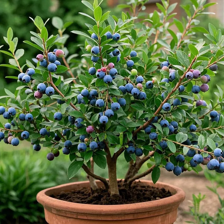 蓝莓盆栽阳台庭院南北方种植特大阳台耐寒特大号果苗树苗当年结果