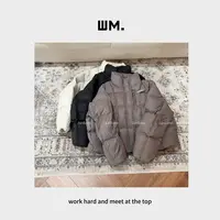 CMZW*欧包*经典立领方块廓形鹅绒服JS-Y-25120601