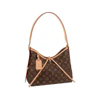 未使用 LouisVuitton/路易威登 经典老花小号carryall单肩包