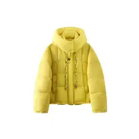 冬季时尚简约连帽时尚加厚面包羽绒服外套13520