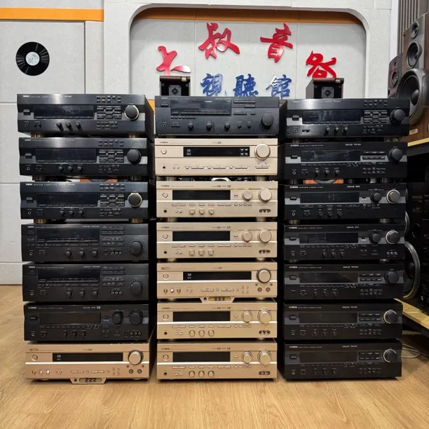 8新 Yamaha/雅马哈 各型号的金色黑色功放机，正常使用，运费自理