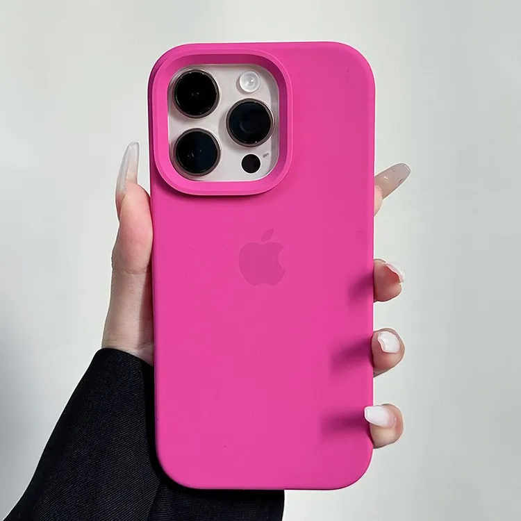 火龙果适用苹果17/16一体Ai液态硅胶iPhone15手机壳14软糯13防摔