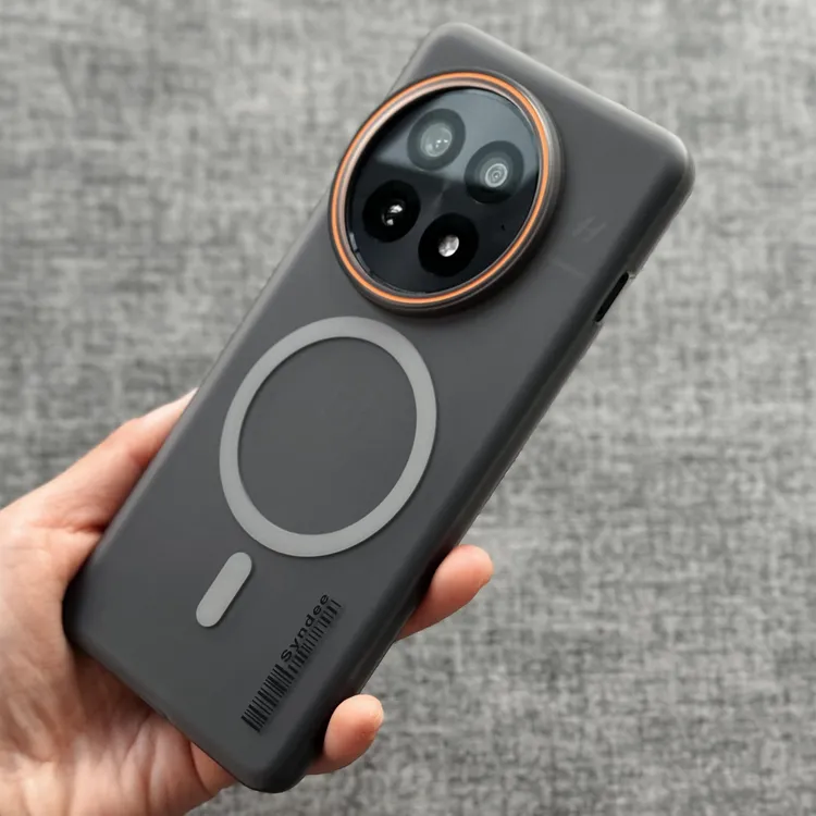 超薄柔砂磁吸适用一加ace5pro手机壳半透明oneplus13肤感防摔硬壳