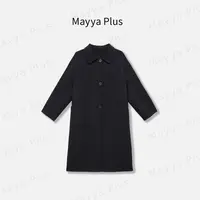 【温哥华】Mayya Plus麦芽定制山羊绒+绵羊毛+莱赛尔大衣32537338
