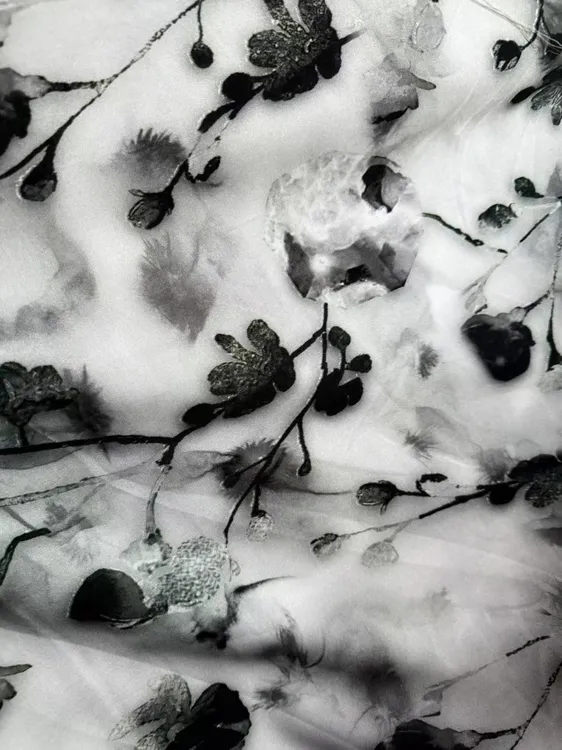 【灰藤花.贡缎棉】新款贡缎棉绵绸