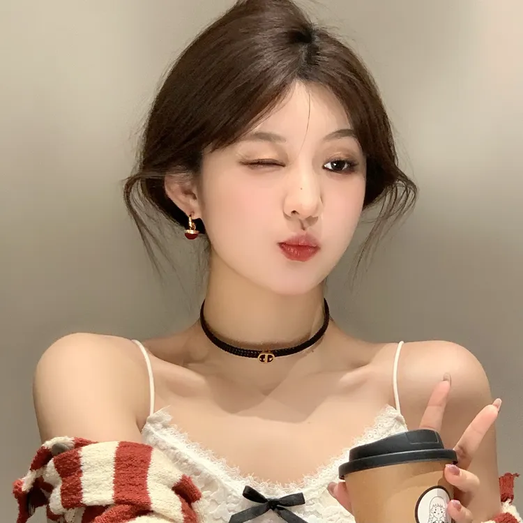 FULL GIRLISH耳环01940复古轻奢设计感耳钉耳饰