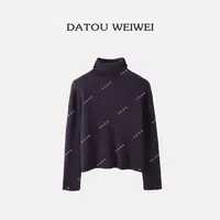 【DTWW大头韦韦】冬季加厚高领百搭针织毛衣161311