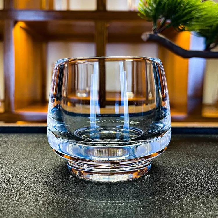 100毫升高端东海原矿水晶杯原石主人杯品茗杯禅定杯茶杯水杯茶器