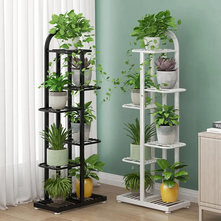 室内外落地花架子年终促收纳绿植多肉花架新款客厅花架阳台置物架