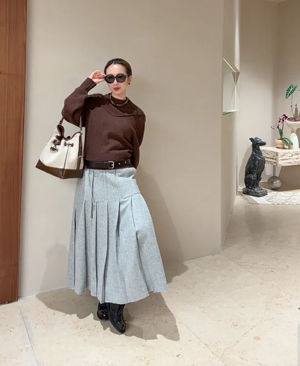 Samuel Gui YangDONNA SWEATER点花刺绣套头毛衣