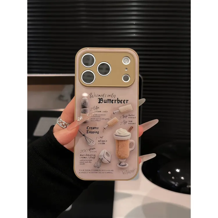 毛绒质感适用苹果17pro手机壳iPhone16pm肤感华为p玻璃女荣耀小米