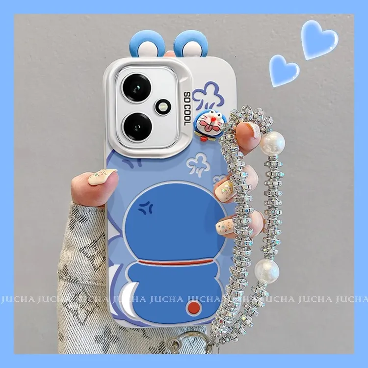 生气哆啦适用荣耀400手机壳400pro高级感magic8小清新8pro卡通ins