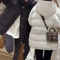 欧韩冬季小众时尚显瘦休闲百搭潮流加厚连帽羽绒服外套 G0950