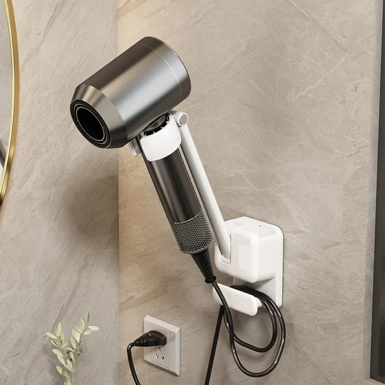 优勤吹风机懒人支架免打孔壁挂式吹风机置物架解放双手电吹风挂架