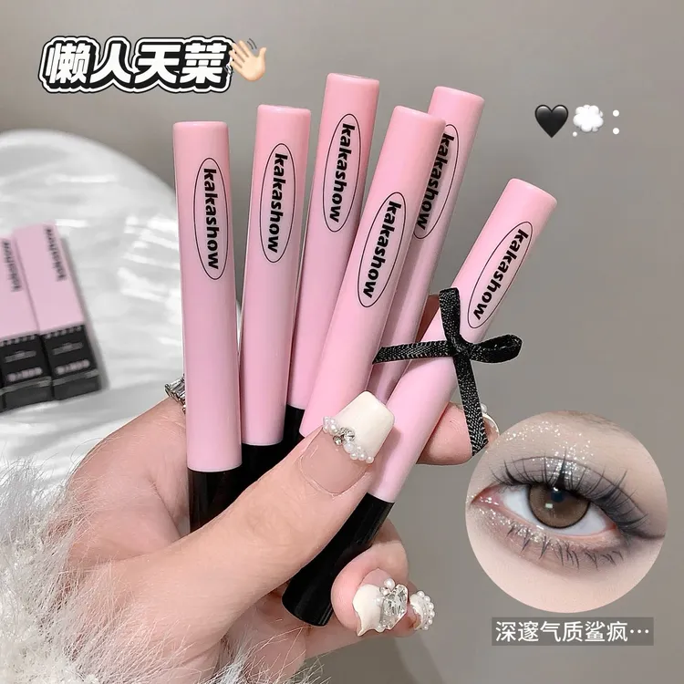 高质感小烟熏懒人眼影棒珠光碎钻爆闪适合新手初学者