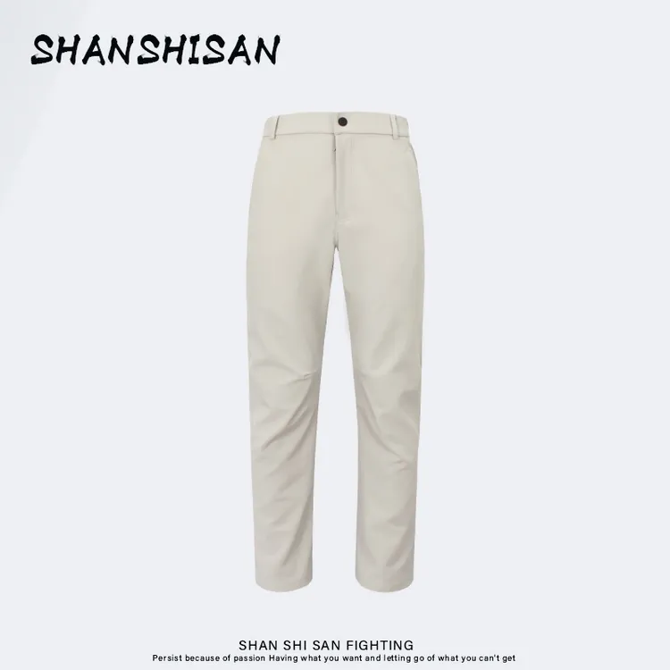 THREE!【高尔夫】软壳系列户外男士弹力抗皱防水运动百搭休闲裤1018