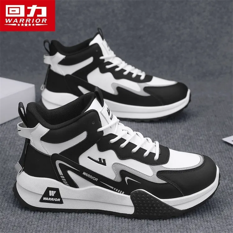 回力正品男鞋2025新款秋季男士鞋子厚底增高休闲运动鞋百搭马丁靴